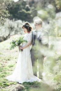 岡山のオリーブ園での結婚式